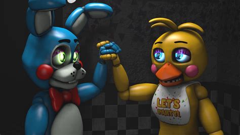 bonnie and toy chica|toy bonnie rooster.